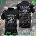 Dream Theater 40th Anniversary tour 2025 metal band t shirt