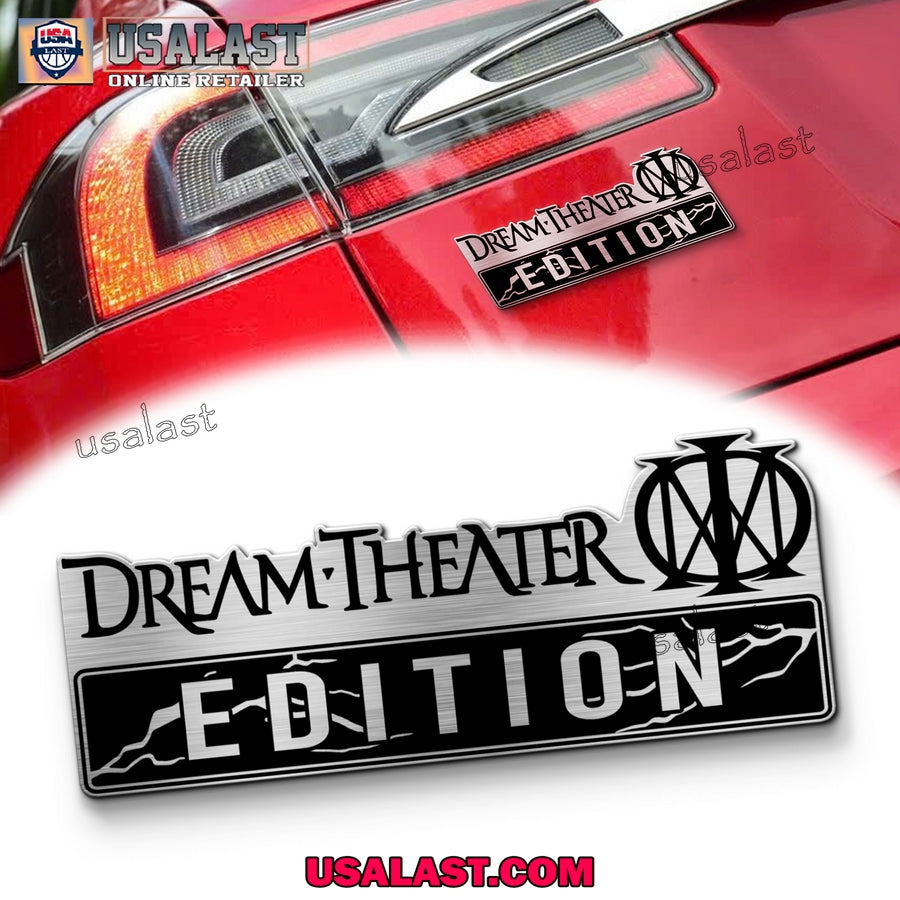 Dream Theater Edition 3D Engraved Car Name Emblem