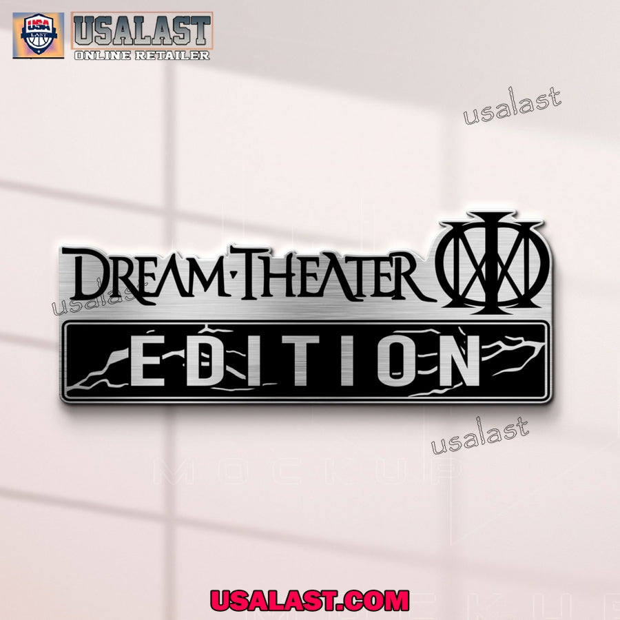 Dream Theater Edition 3D Engraved Car Name Emblem