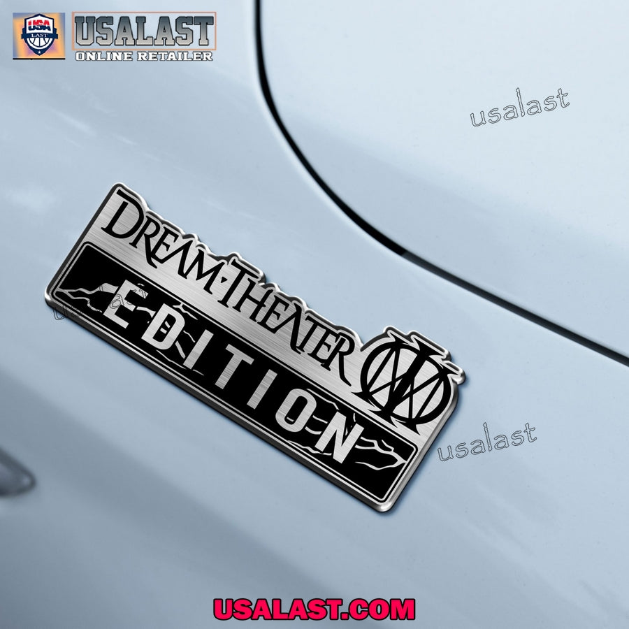 Dream Theater Edition 3D Engraved Car Name Emblem