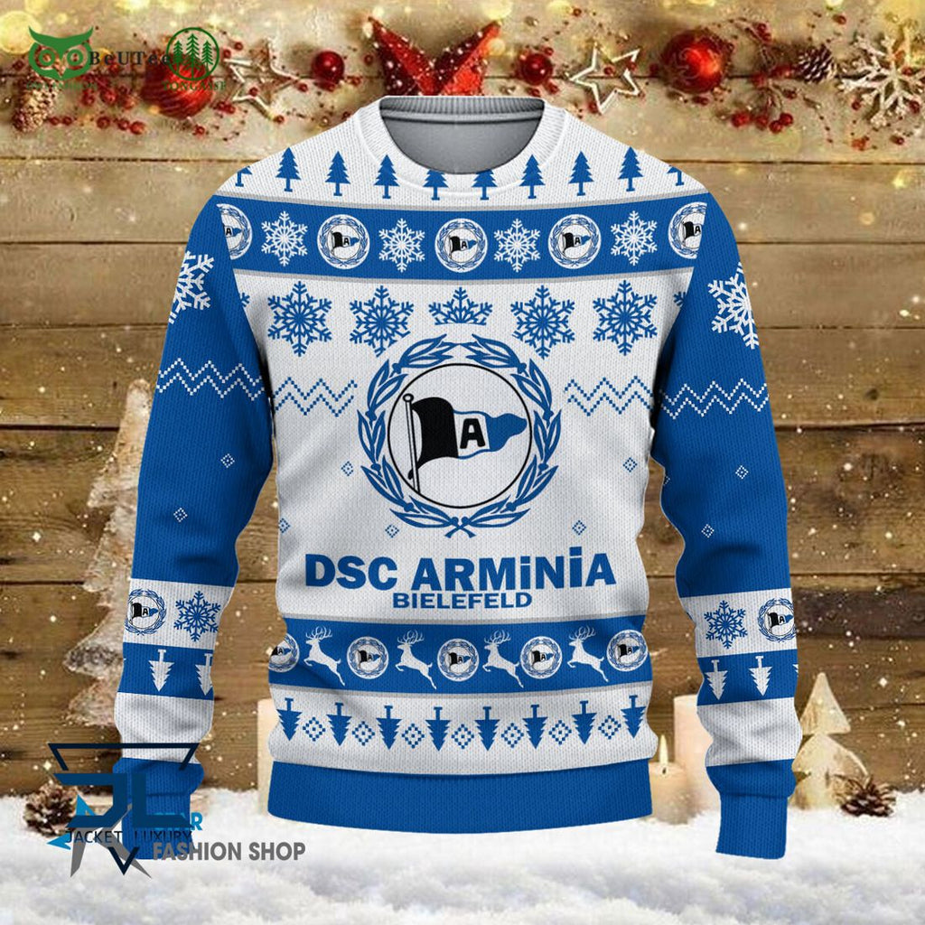 DSC Arminia Bielefeld Bundesliga Football 3D Ugly Sweater