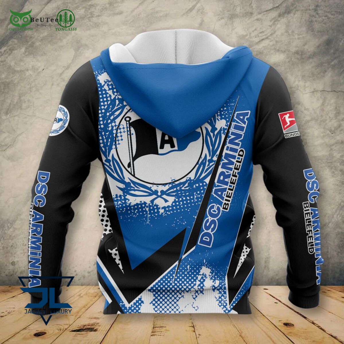 DSC Arminia Bielefeld Bundesliga Ihren Namen 3D Hoodie Shirt Polo