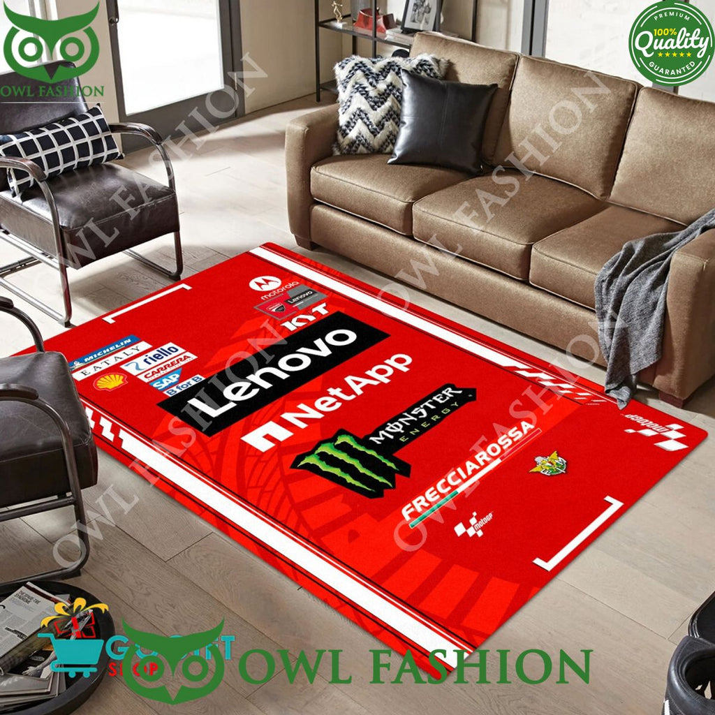 Ducati Lenovo Racing Team Monster Carpet Rug