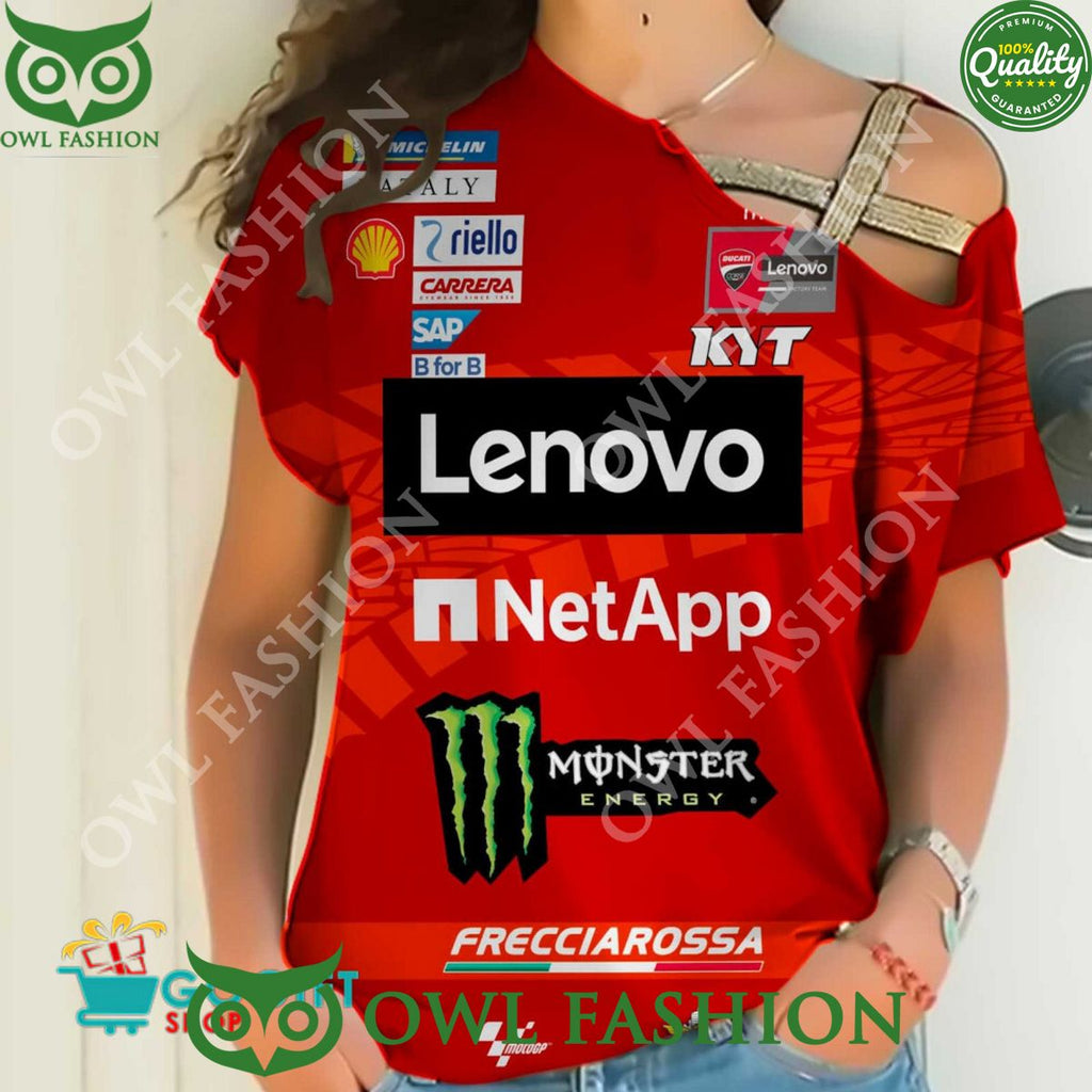 Ducati Lenovo Team 2024 motorcycle polo shirt collection