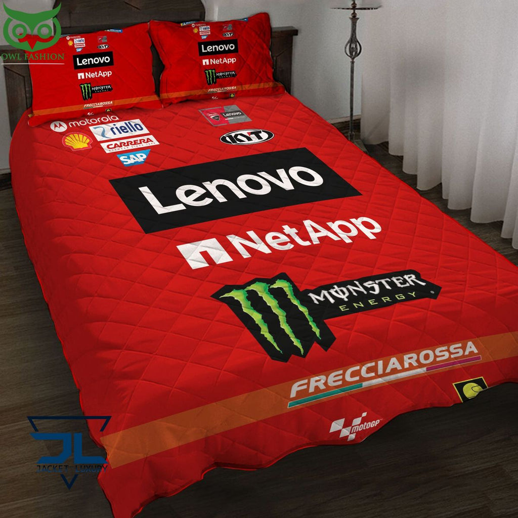 Ducati Lenovo Team Quilt Bedding Set