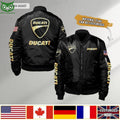Ducatti Custom Flag 3D Bomber Jacket