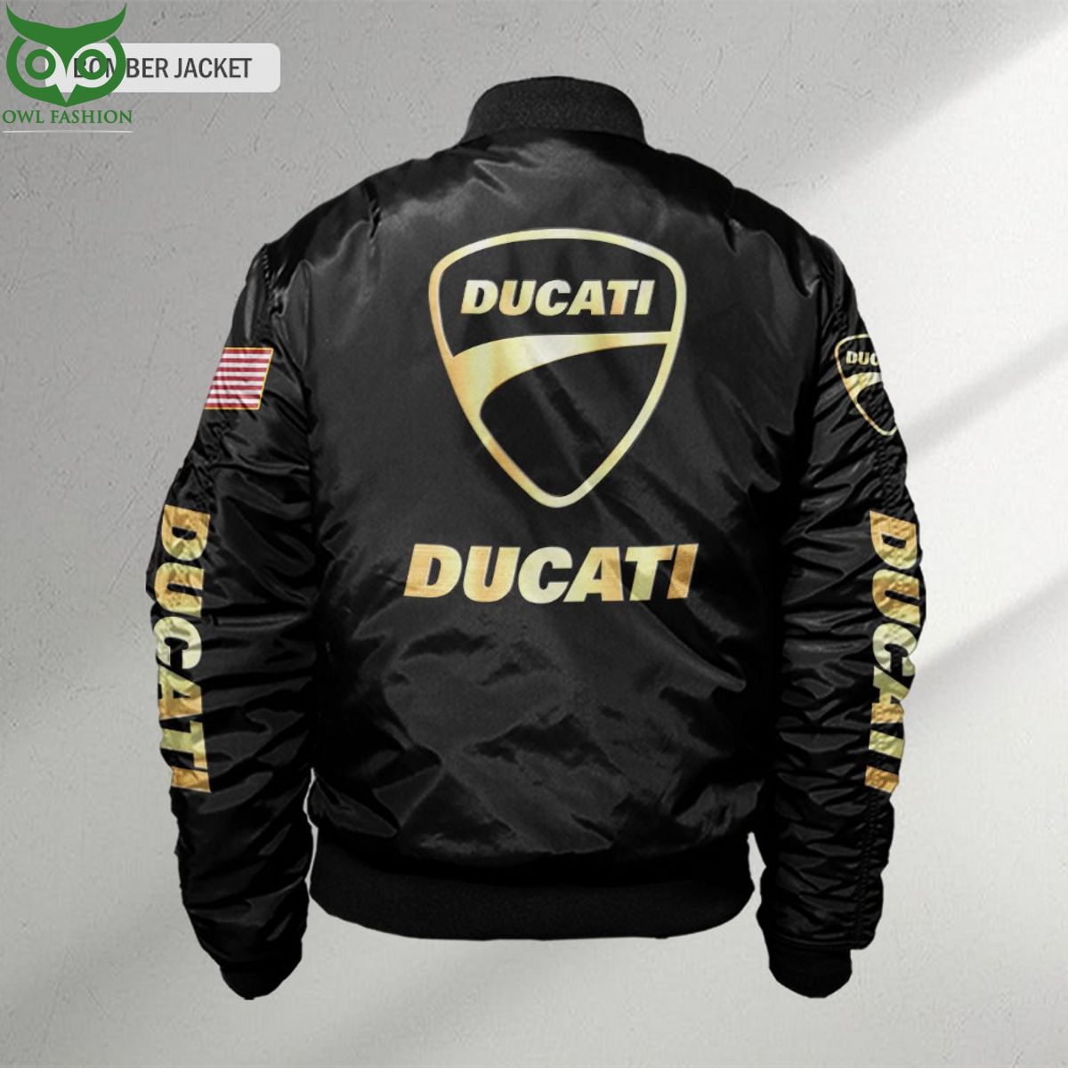 Ducatti Custom Flag 3D Bomber Jacket