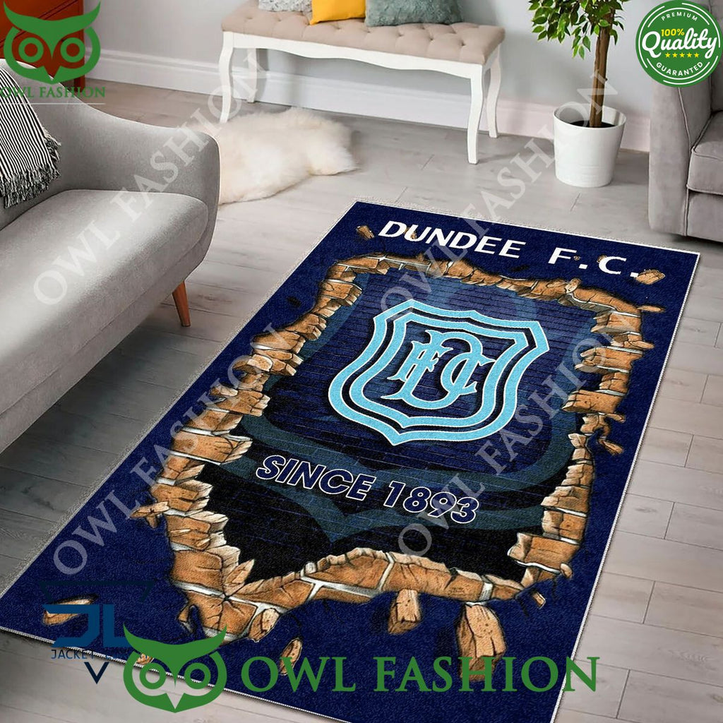 Dundee F.C. Scottish Broken Wall Living Room Carpet