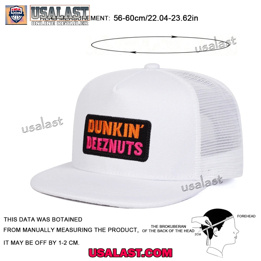 DUNKIN DEEZNUTS Embroidery Sport Baseball Hat Cap