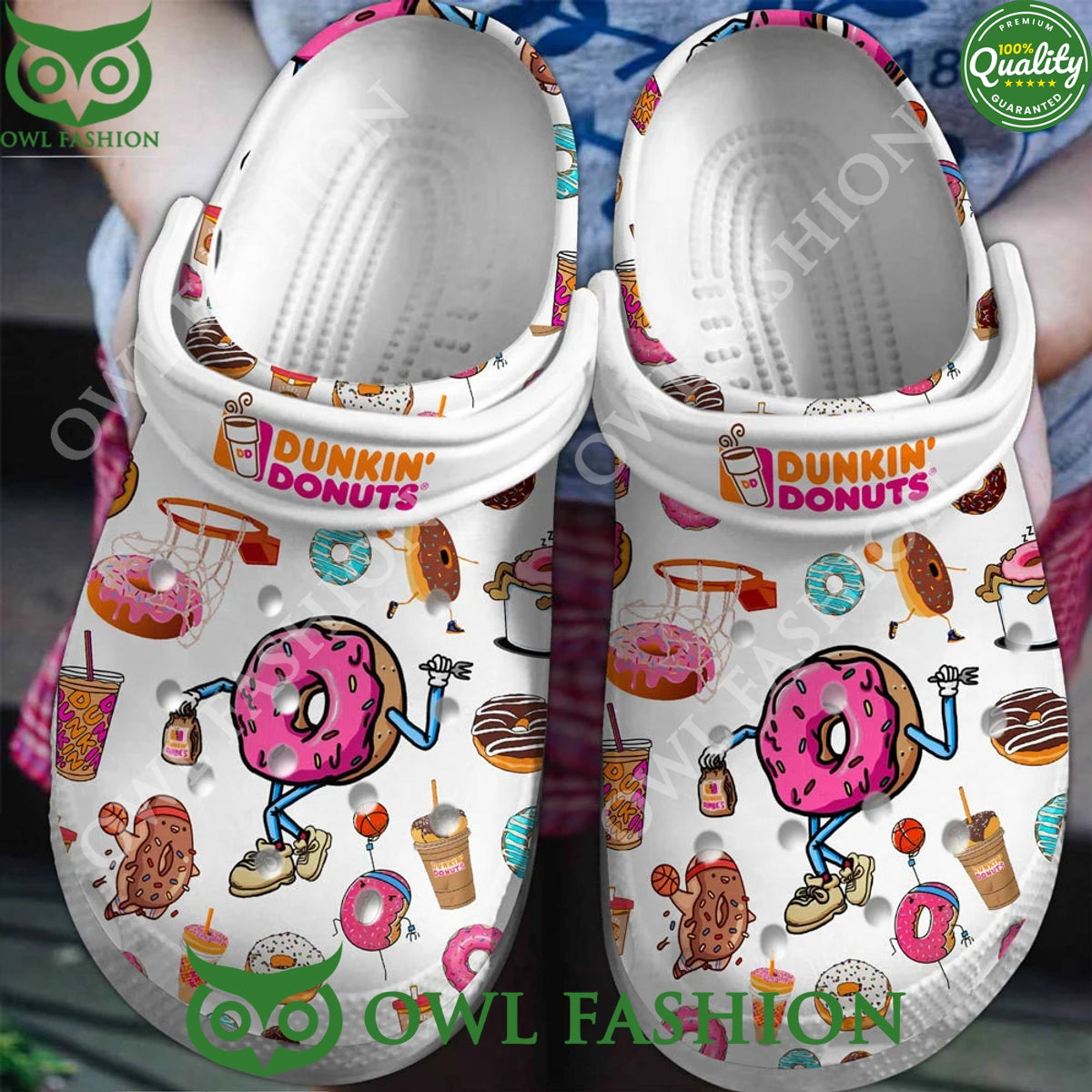 Dunkin Donuts coffee company Favorite crocs