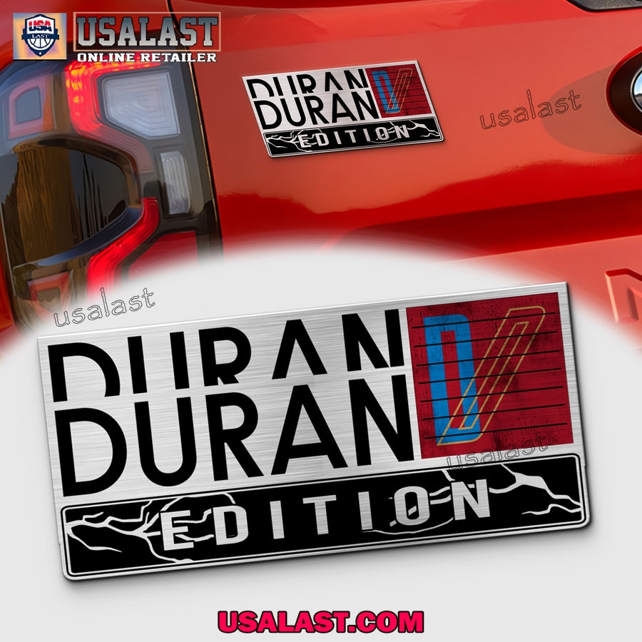 Duran Duran Edition 3D Engraved Car Emblem