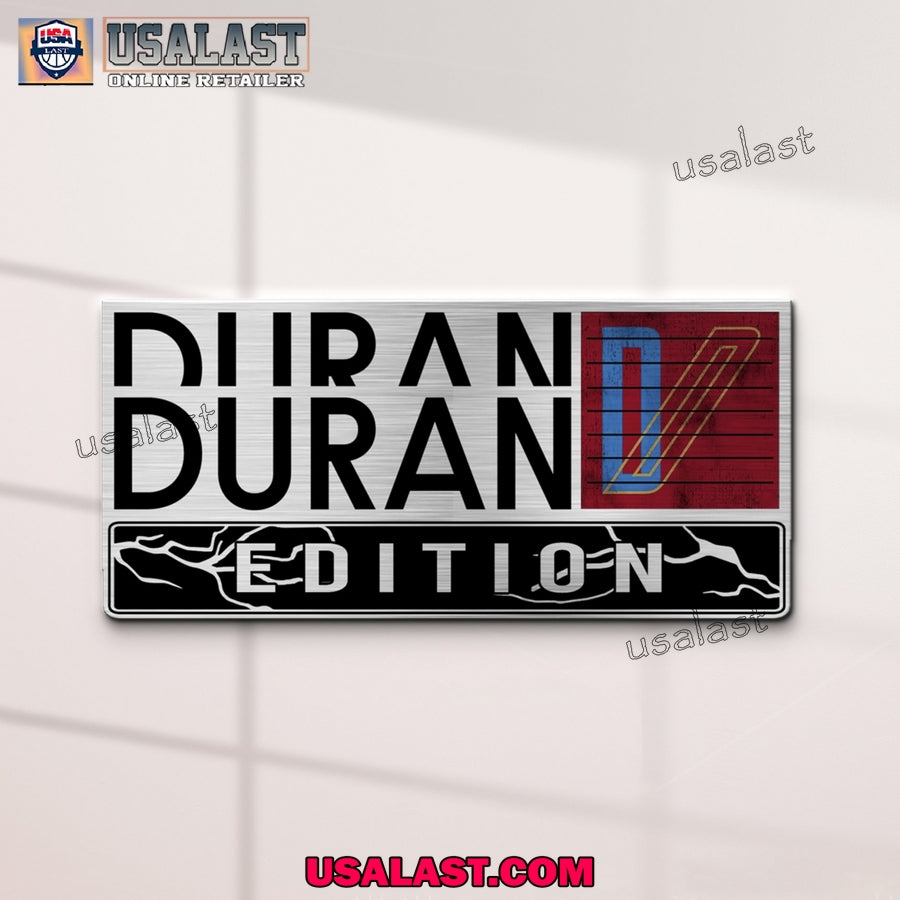 Duran Duran Edition 3D Engraved Car Emblem