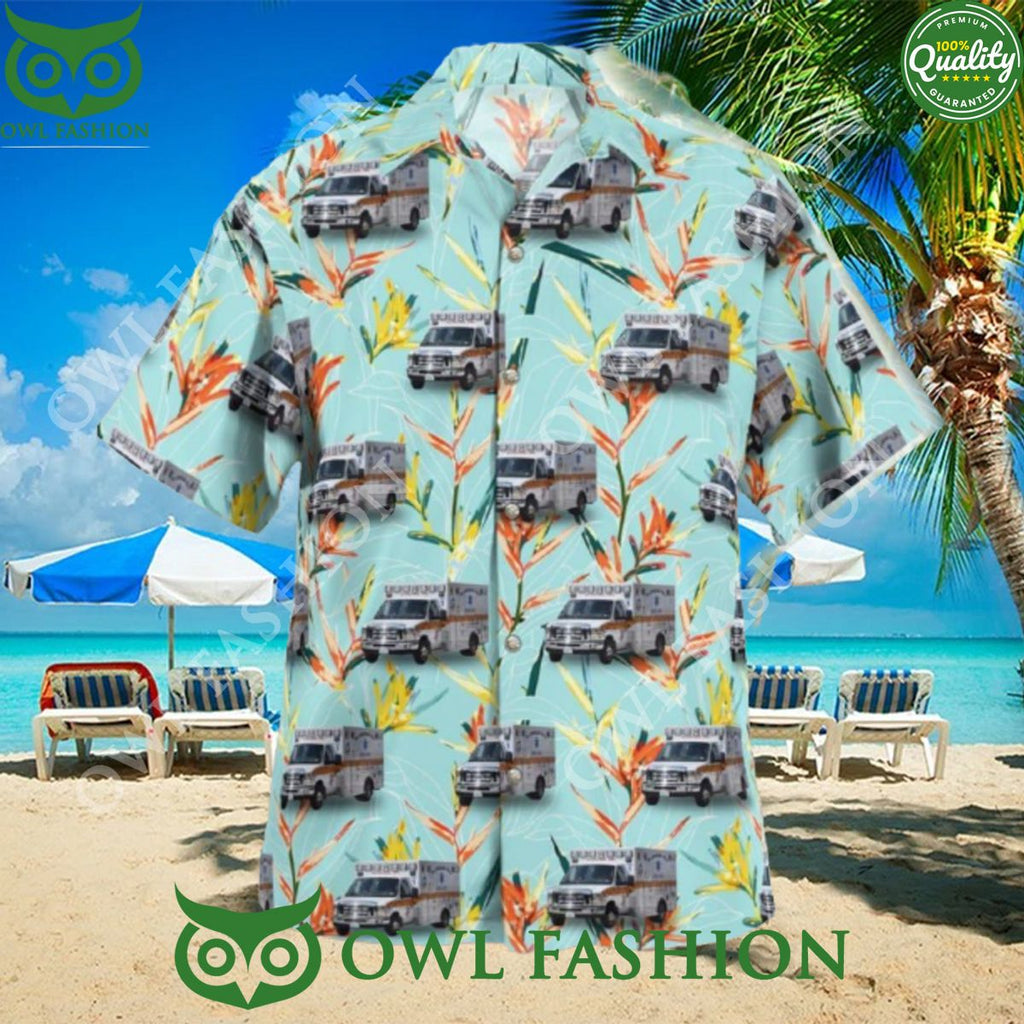 Durham New Hampshire McGregor Memorial EMS Hawaiian Shirt 2024