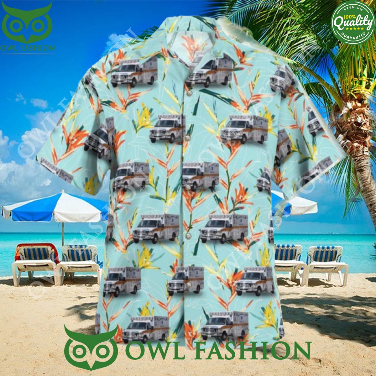 Durham New Hampshire McGregor Memorial EMS Hawaiian Shirt 2024