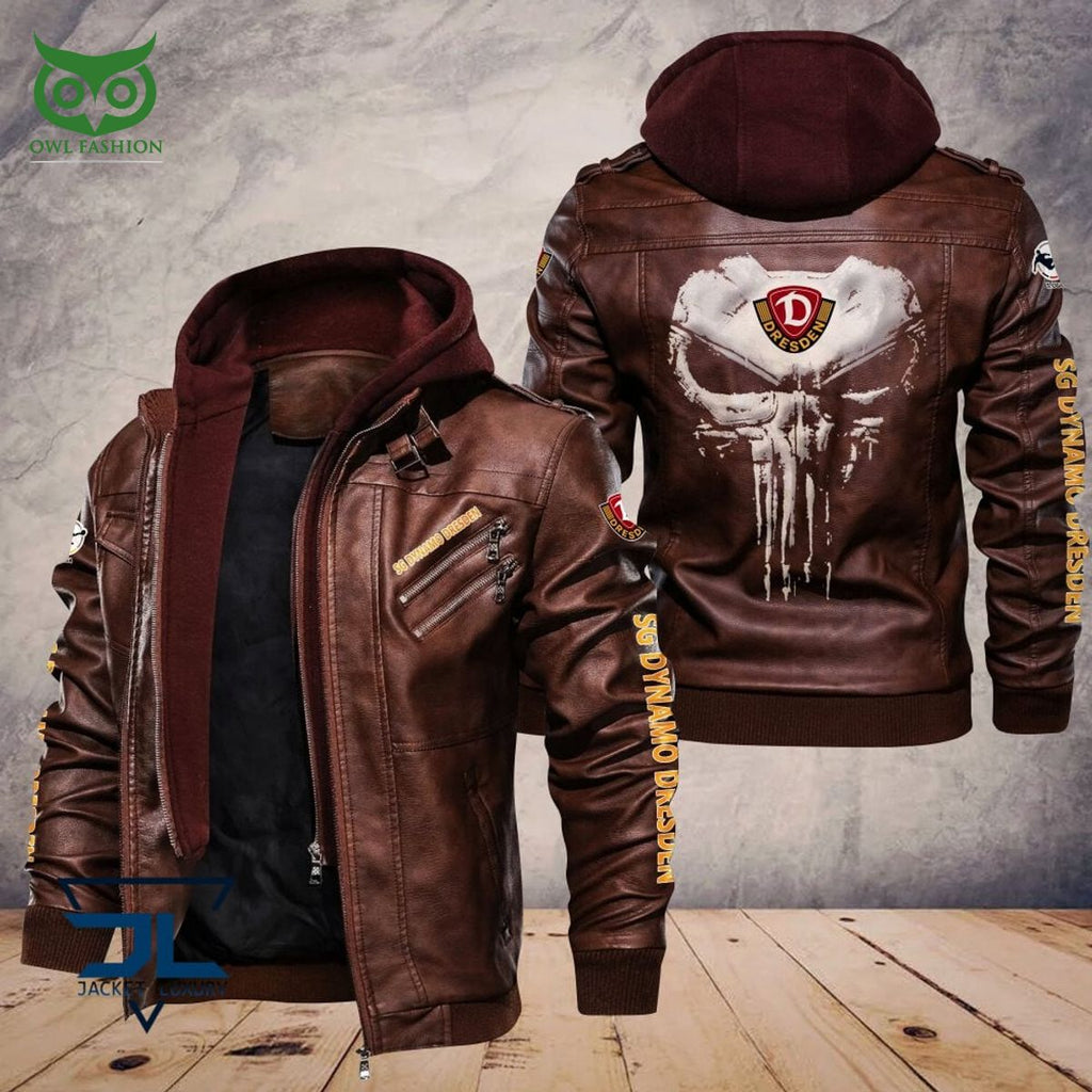 Dynamo Dresden Bundesliga Germany Football Limited Leather Jacket