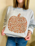 Boho Floral Pumpkin Graphic Tee/Crewneck