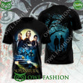 Supernatural Character Movie Scene 3D t Shirt