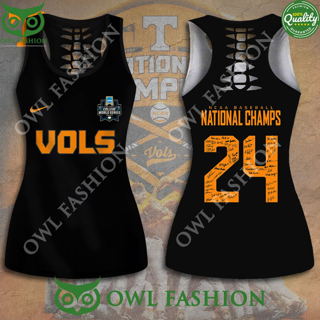 Tennessee Volunteers National Champs Hollow Tank Top Leggings