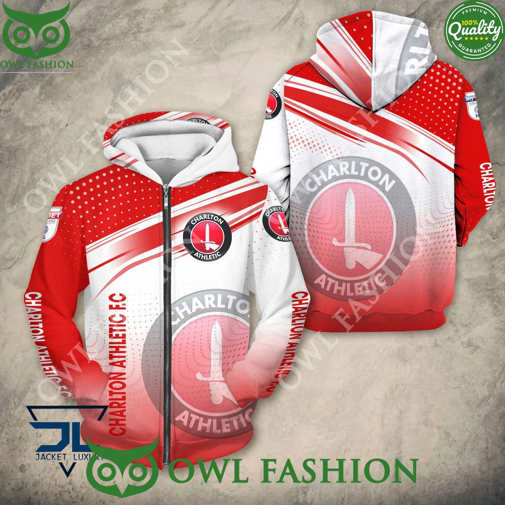 EFL Charlton Athletic F.C 3D Tshirt Hoodie