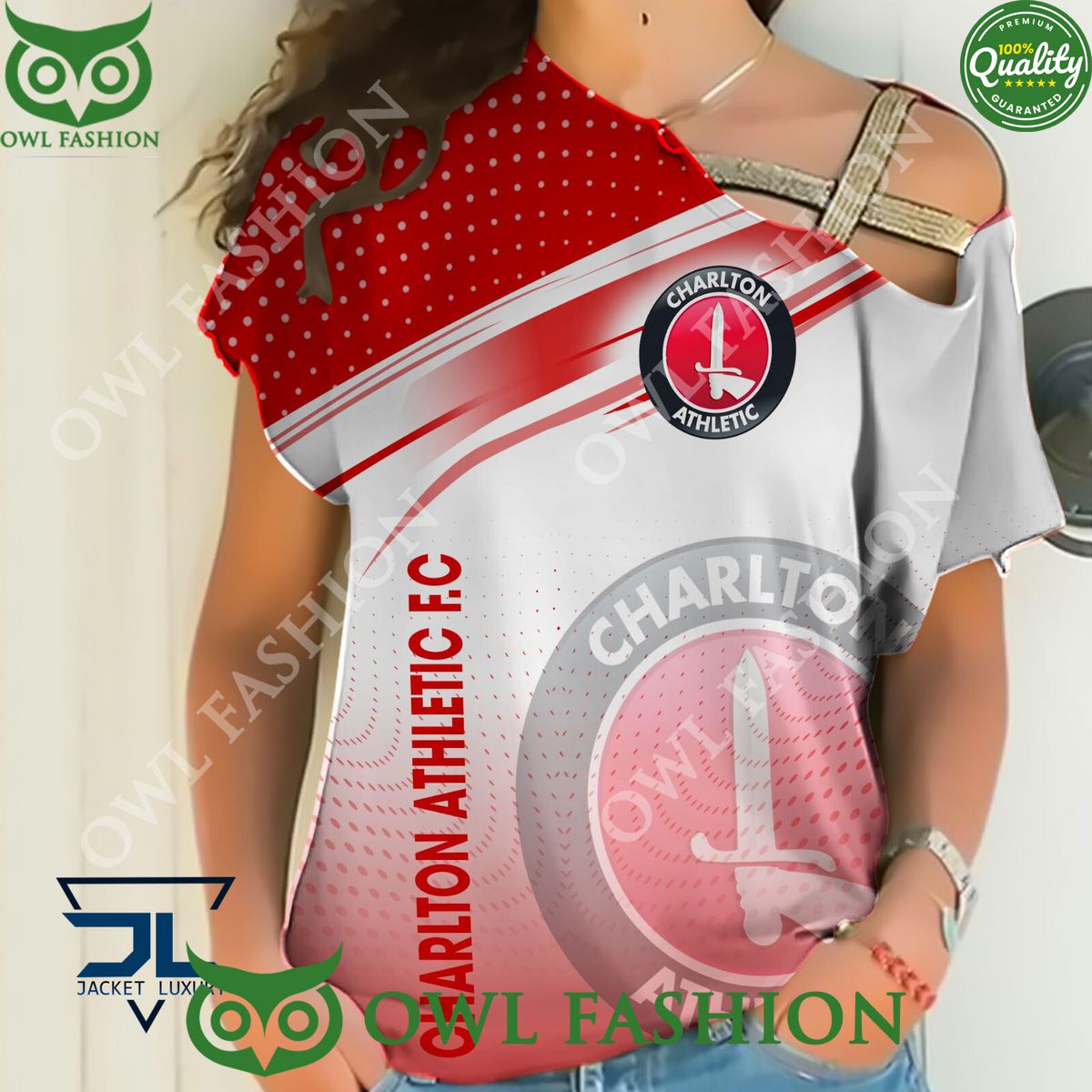 EFL Charlton Athletic F.C 3D Tshirt Hoodie