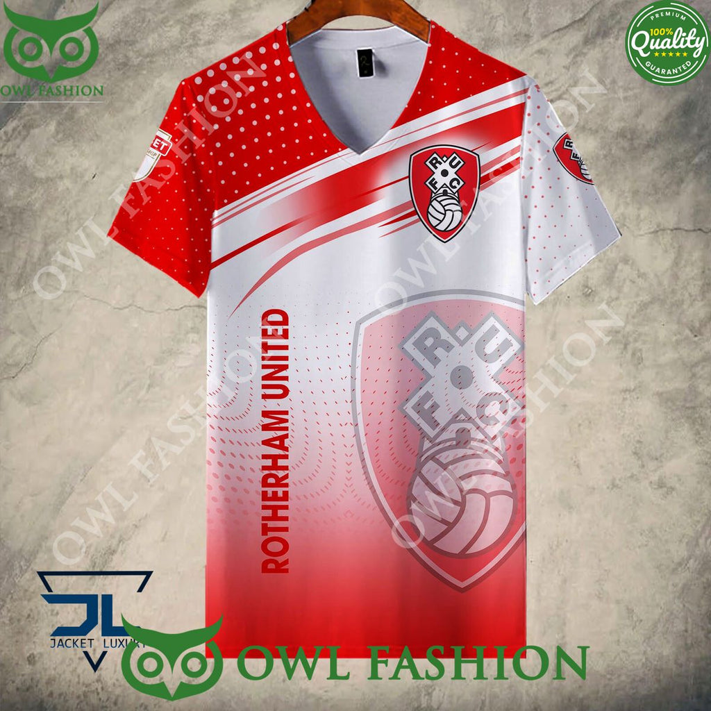 EFL Rotherham United Football Team 3D Hoodie Shirt