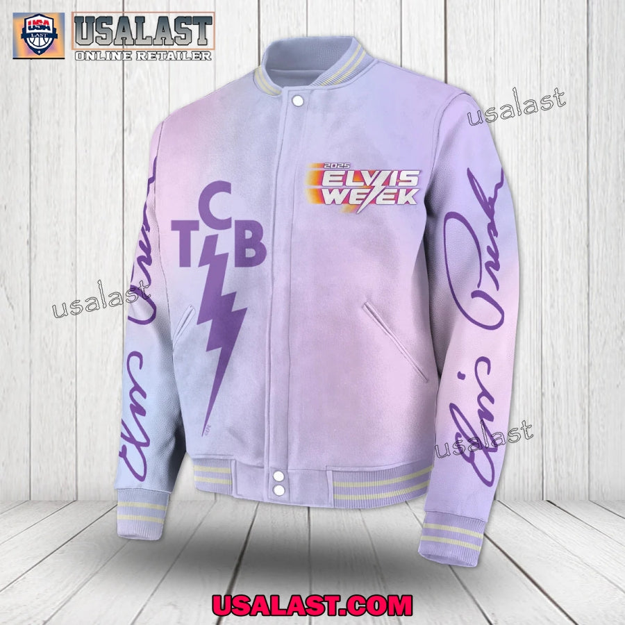Elvis Presley 2025 Elvis Week Baseball Jacket