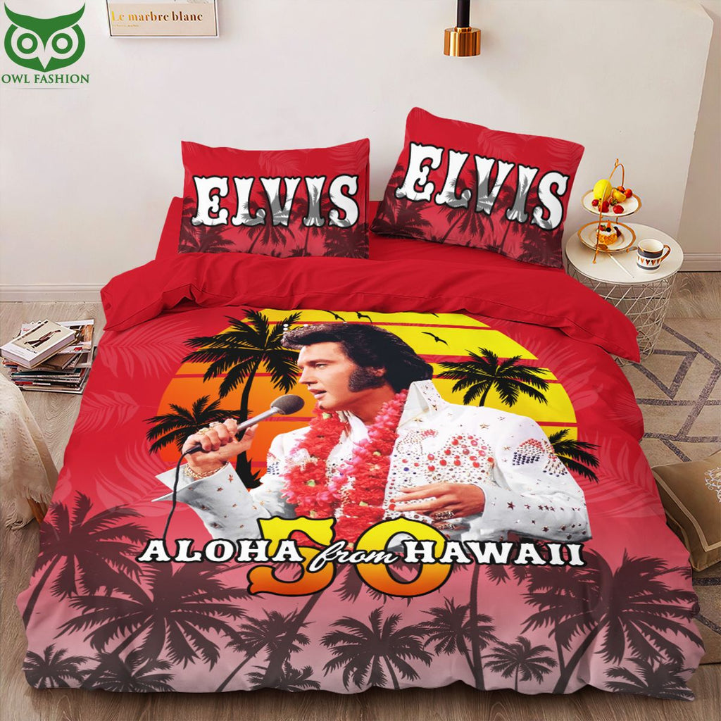 Elvis Presley Aloha From Hawaii Bedding set
