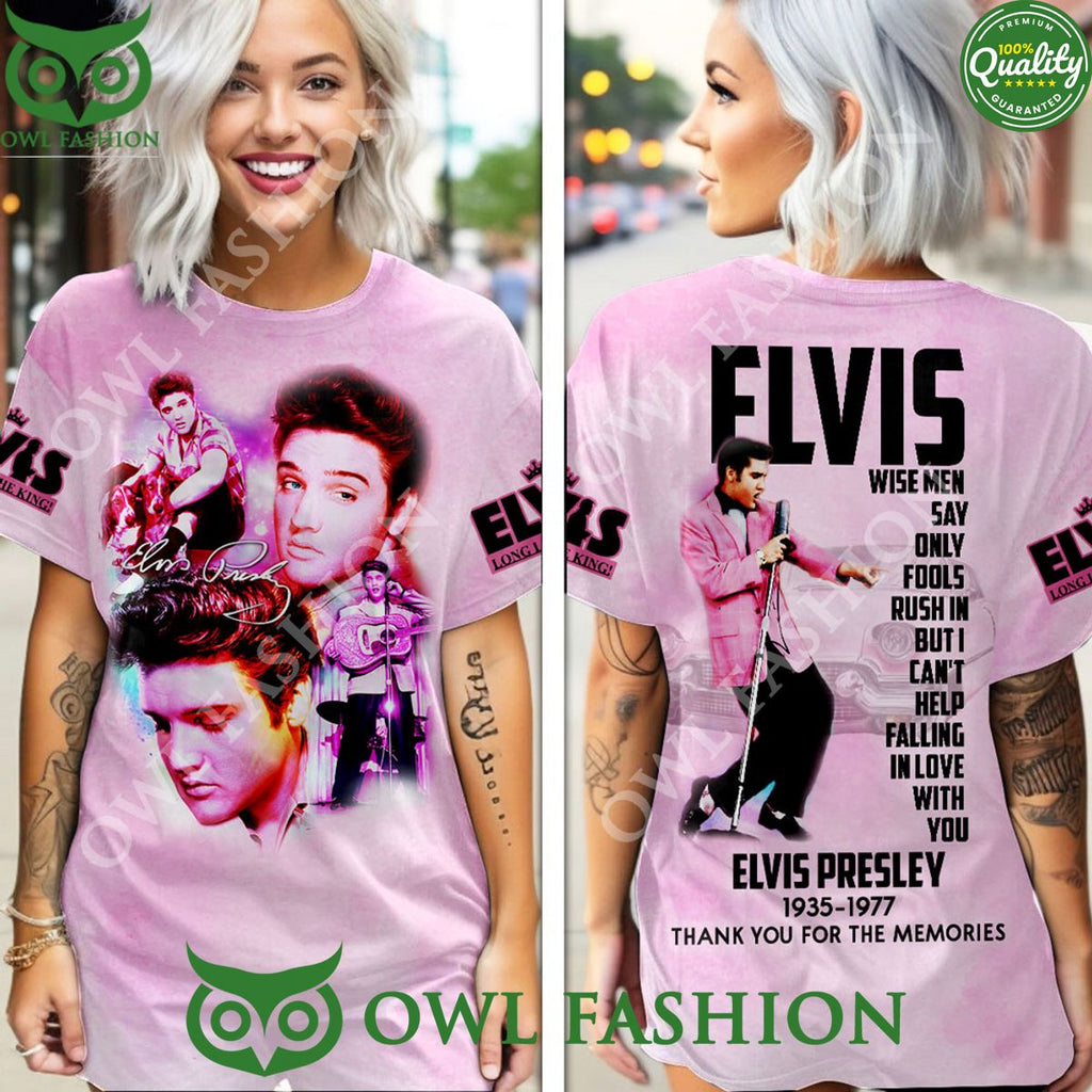 Elvis Presley American Singer 3D T-Shirt