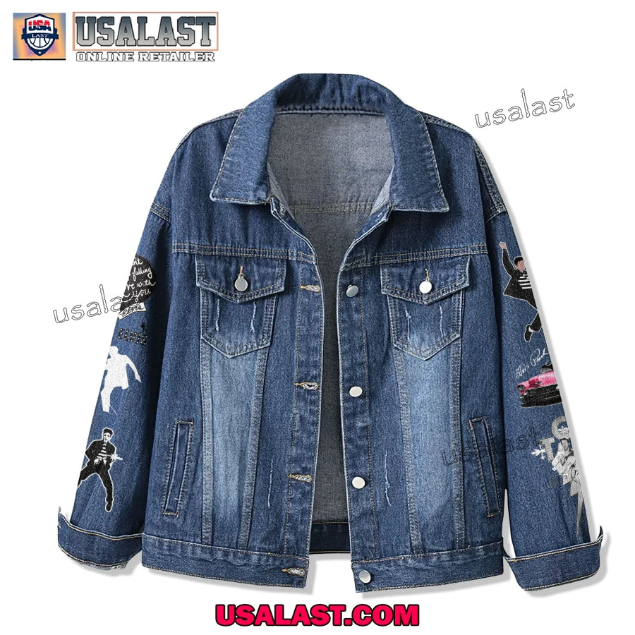 Elvis Presley Happy 4th Of July Denim Jacket