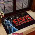 Elvis Presley Is In The Building Custom Doormat
