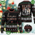 Elvis Presley Love me tender Rock n Roll 3D Ugly Sweater