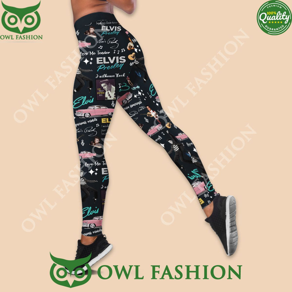 Elvis Presley Memphis Albums Limited Criss Cross Leggings
