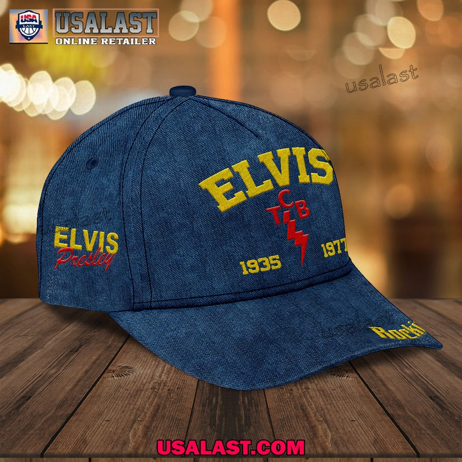 Elvis Presley Rockin Forever Retro Classic Cap