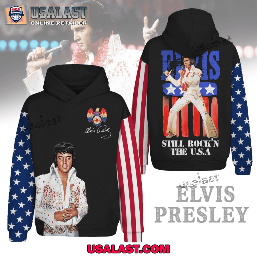Elvis Presley Still Rock N The USA 3D Shirt, Hoodie