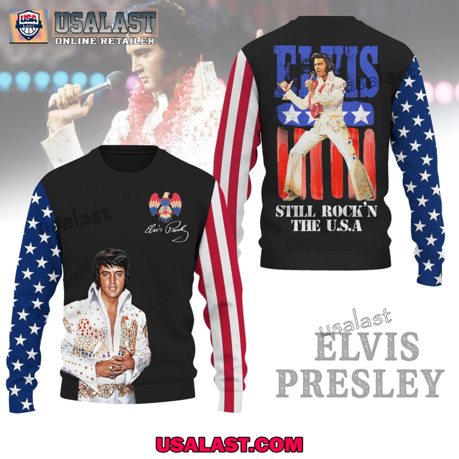 Elvis Presley Still Rock N The USA 3D Shirt, Hoodie