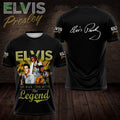Elvis Presley The Man The Myth The Legend 3D Tshirt Hawaiian Hoodie