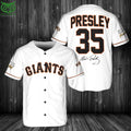 Elvis Presley X San Francisco Giants Premium Baseball Jersey