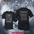 Emperor Metal Band North American Tour 2025 Tee Shirt