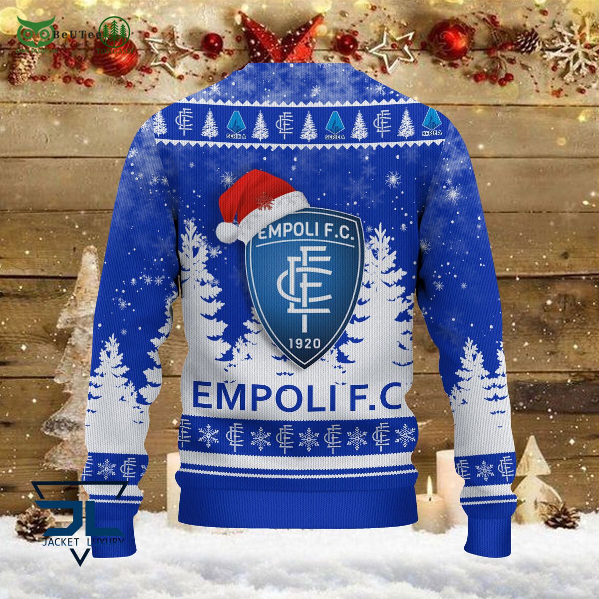 Empoli FC Lega Serie A Champion Ugly Sweater