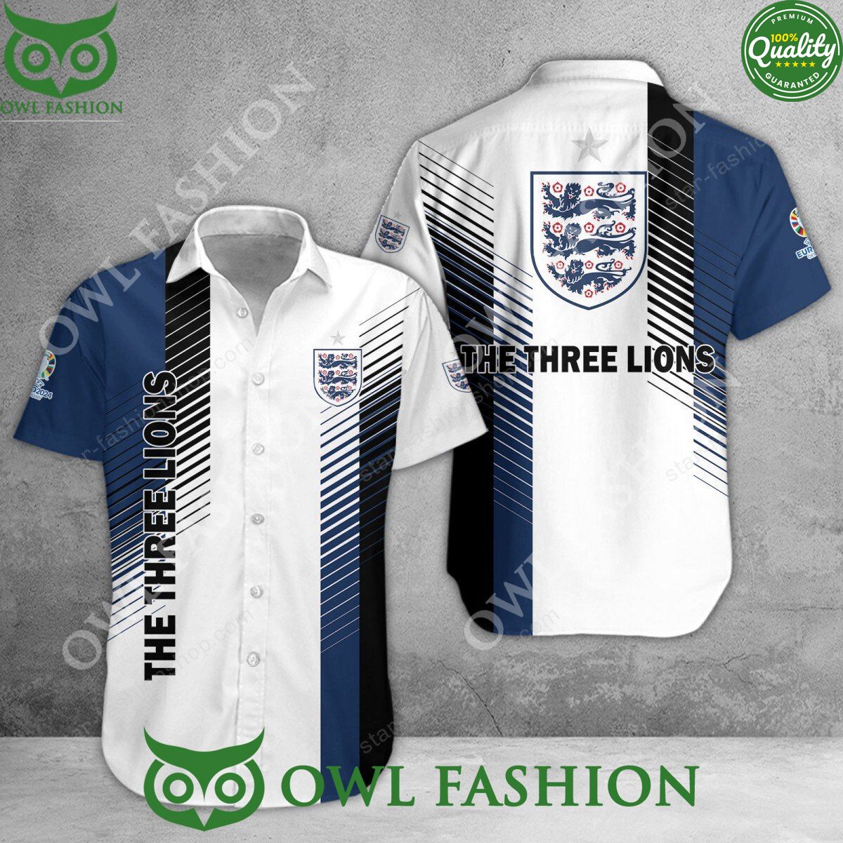 England Euro 2024 Trending National Football Team Polo Shirt