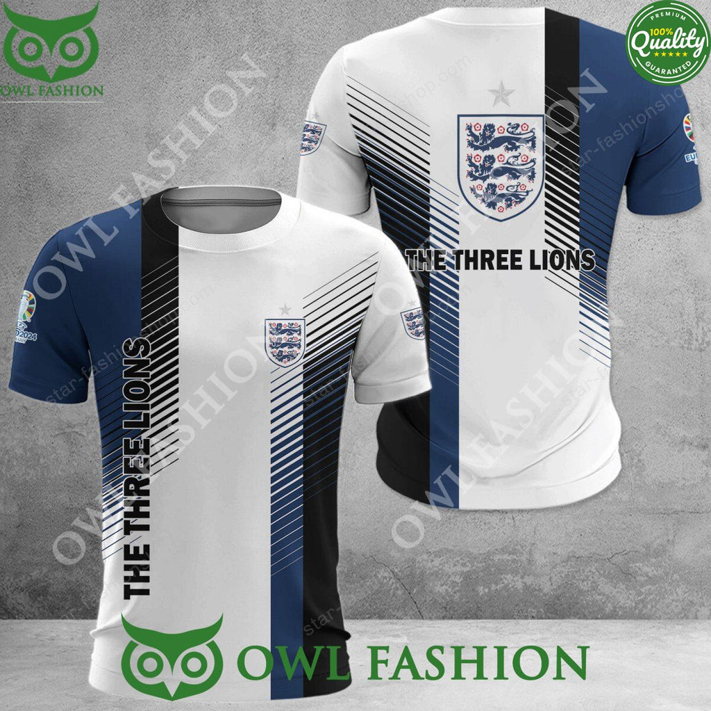 England Euro 2024 Trending National Football Team Polo Shirt