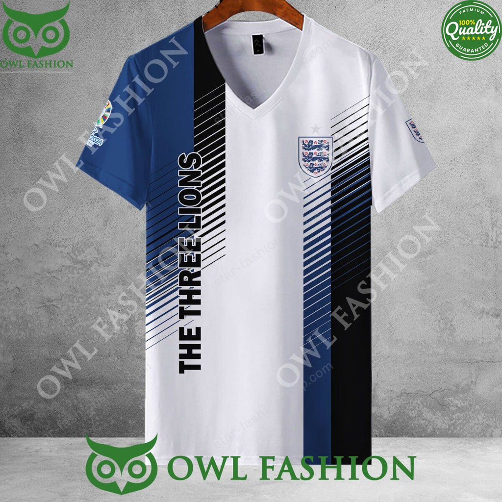 England Euro 2024 Trending National Football Team Polo Shirt