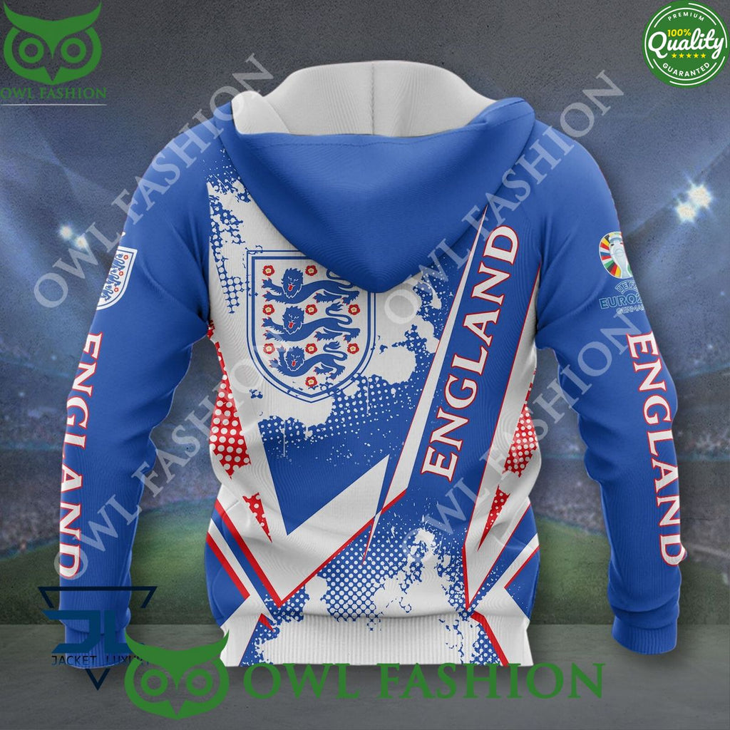 England Euro Cup 2024 Customized National Team 3D Polo shirt