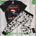 Eric Church All I Want For Christmas Pajamas Set