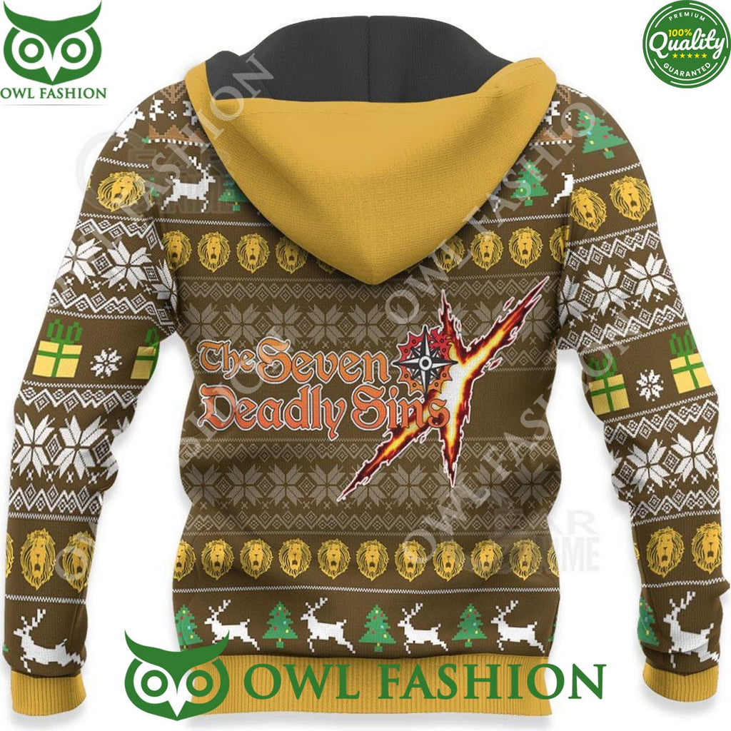 Escanor Ugly Christmas Sweater Xmas Gift Jumper