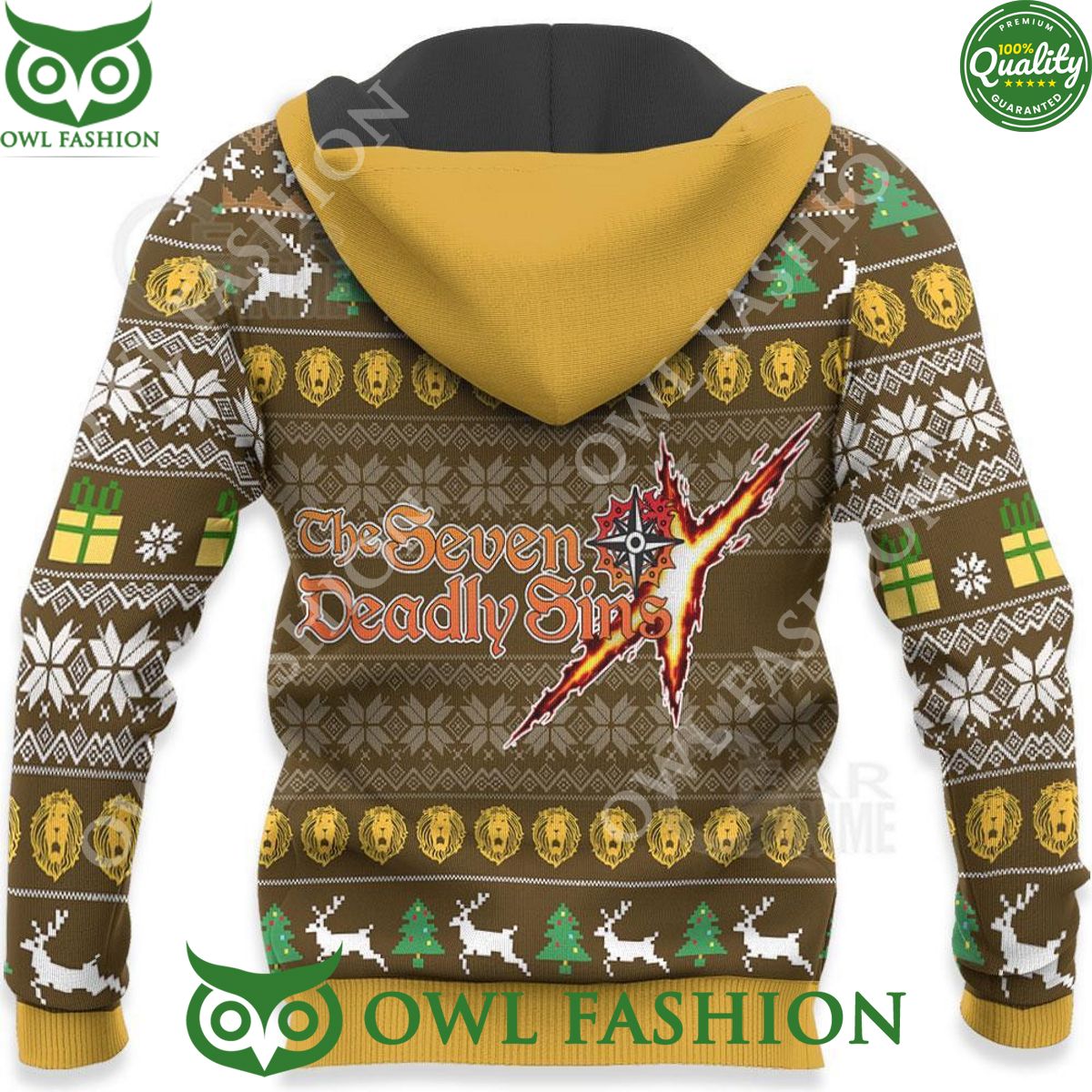 Escanor Ugly Christmas Sweater Xmas Gift Jumper