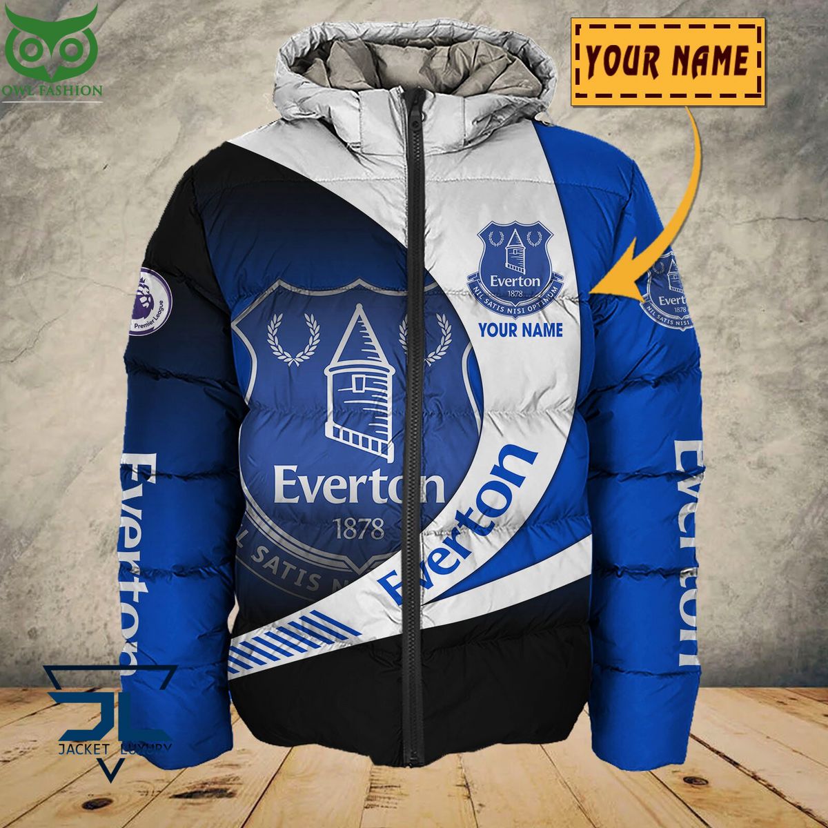 Everton F.C Premier League 2023 Customized 3D Polo Tshirt