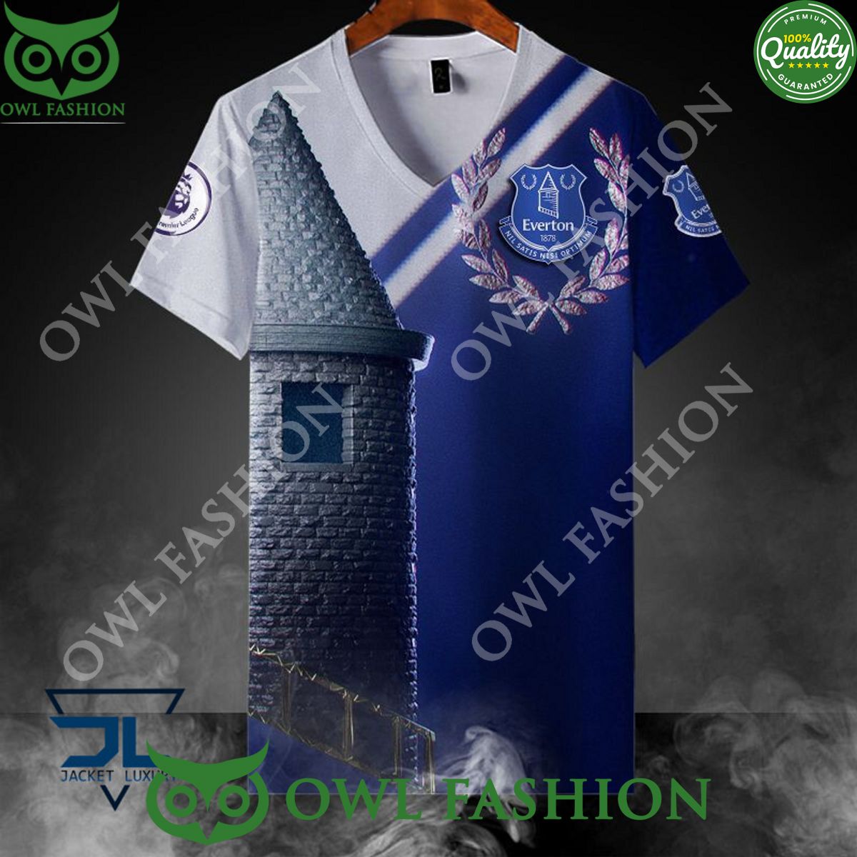 Everton F.C UEFA Champion League Team Polo shirt