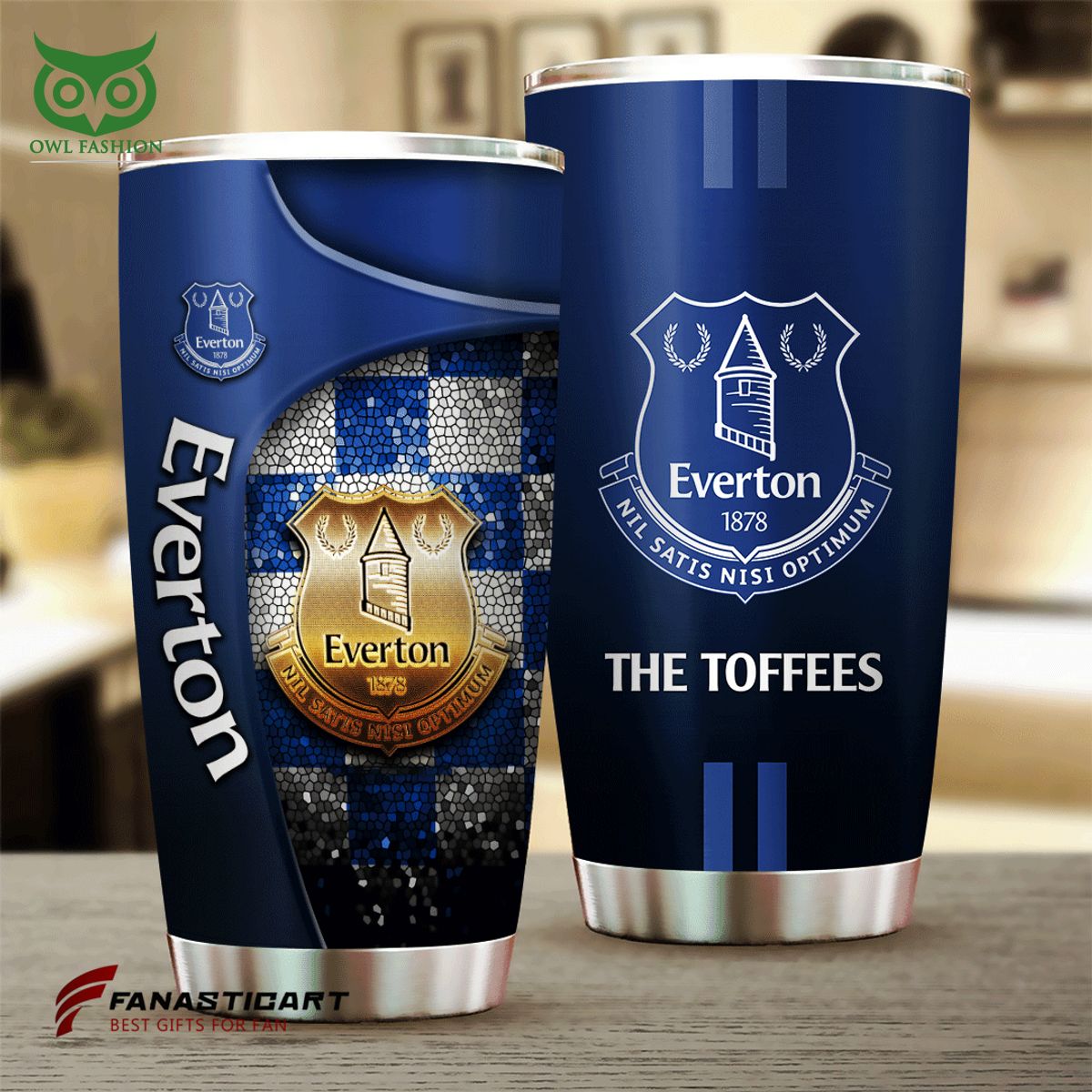 Everton Premier League Football Team Tumbler Cup
