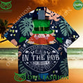 Everybody in the beer pub gettins tipsy st patrick day hawaiian shirt